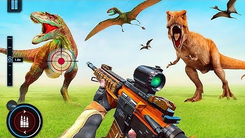 DINOSAUR HUNT 2019 - Walkthrough Gameplay Part 2 - THE END (New Dinosaur Games Android) 🙏🙏🙏🙏🙏🙏🙏🙏