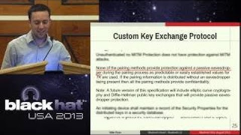 Black Hat 2017 Bluetooth Smart: The Good, the Bad, the Ugly, and the Fix!