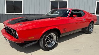 1973 Mustang Mach 1 'Cobra-Jet' (SOLD) at Coyote Classics