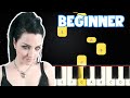 Evanescence  bring me to life  beginner piano tutorial  easy piano