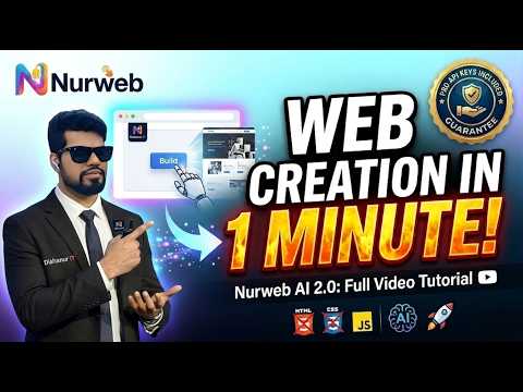 Stop Hiring Web Designers! Build Your Own Site in 60 Seconds with AI 🤖