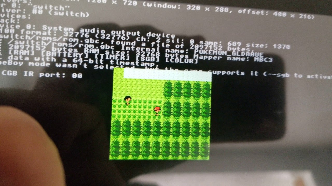 Homebrew Nintendo Switch Game Boy Color Emulator/Virtual Console 5.0.2 and 4.1.0 (Quick Overview