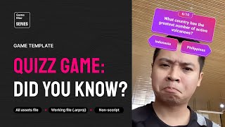 Spark AR template: Quiz Game for Instagram Filter