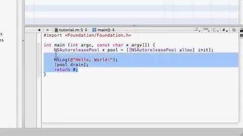 Objective C Programming Tutorial   2   Explaining the Program   YouTube