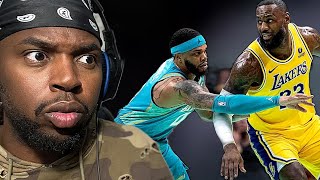 Los Angeles Lakers vs Charotte Hornets FULL GAME HIGHLIGHTS (REACTION)