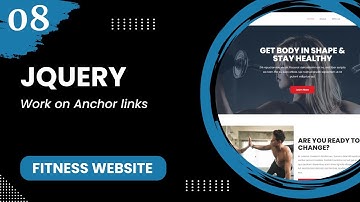 jQuery #8 - Work on Anchor links