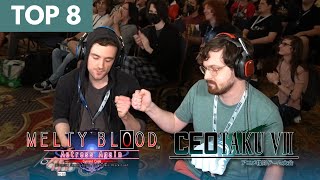 CEOtaku 2023 MBAACC - Top 8 (Kouma, Roa, Satsuki, White Len)