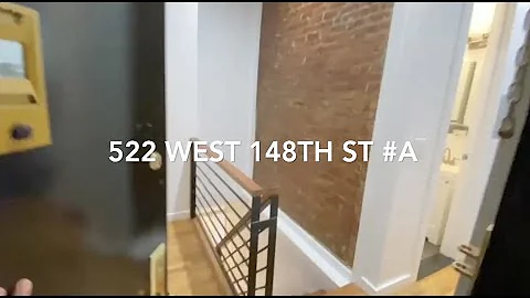 Walkthrough: 522 West 148th Street #A