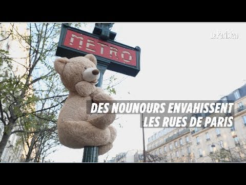 Vidéo: Les Nounours Font Leur Apparition à Paris