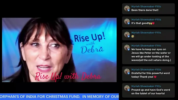 Rise Up! with Debra, "How To Recieve Your Blessing...