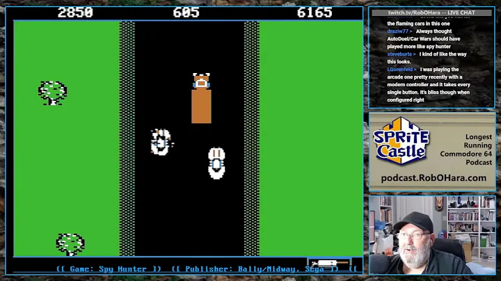 Spy Hunter by Bally Midway/Sega [1983] (Apple II) | Sprite Castle Plays