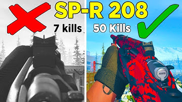 Most OVERPOWERED ONE SHOT 💀 SP-R 208 Class Setup In Modern Warfare & Warzone Season 6 😱