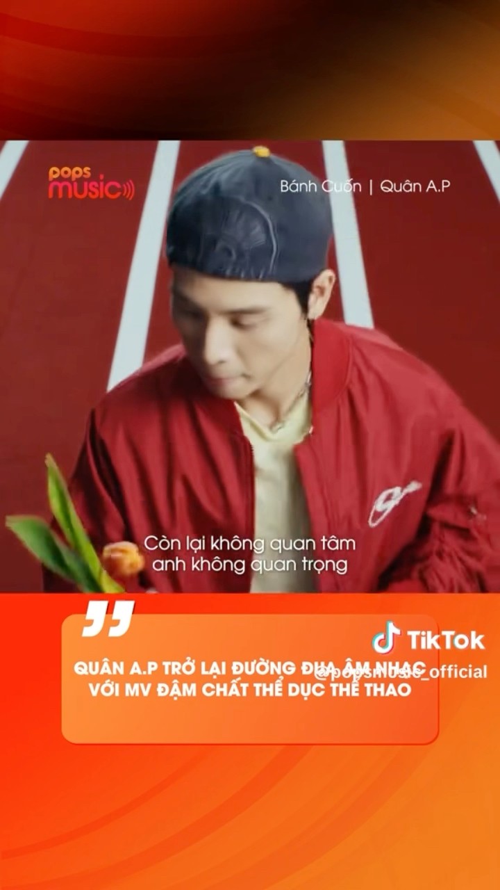 Quân A.P trở lại đường đua âm nhạc với MV đậm chất thể dục thể thao #QuanAP #BanhCuon