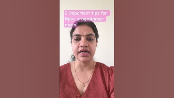 2 important tips for Rpsc programmer exam #rpsc #onlinecoaching #rpscprogrammerbestcoaching #job