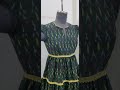 indo western tow liyer panal for gaizing and lace making stitching