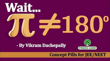 PLANE ANGLE || Concept Pills || IIT/JEE / NEET || Vikram Dachepally || Pythagoras Academy