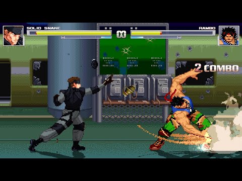 RAMBO vs SOLID SNAKE