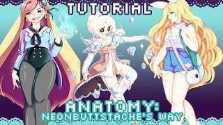 Tutorial: Female Anatomy Process by Neonbuttstache
