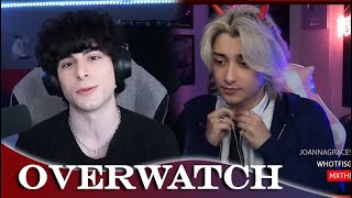 Danny Phantom exe ( @dannyphantom.exe ) Twitch live 9/11/2022 - Danny plays OVERWATCH with Birlap