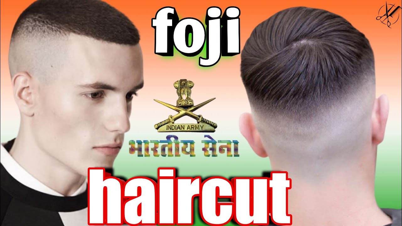 How To Get foji cutting hairstyle || Indian army hear cat || Military  Haircut || foji cutting 2022 - YouTube
