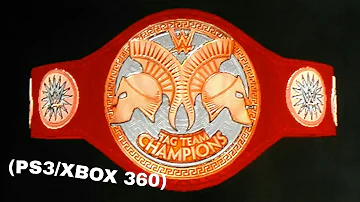 HOW TO MAKE WWE RAW TAG TEAM CHAMPIONSHIP IN WWE 2K17 (PS3/Xbox 360)