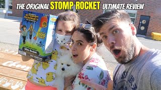 The Original Stomp Rocket Toy Review! Soars 200 FEET!