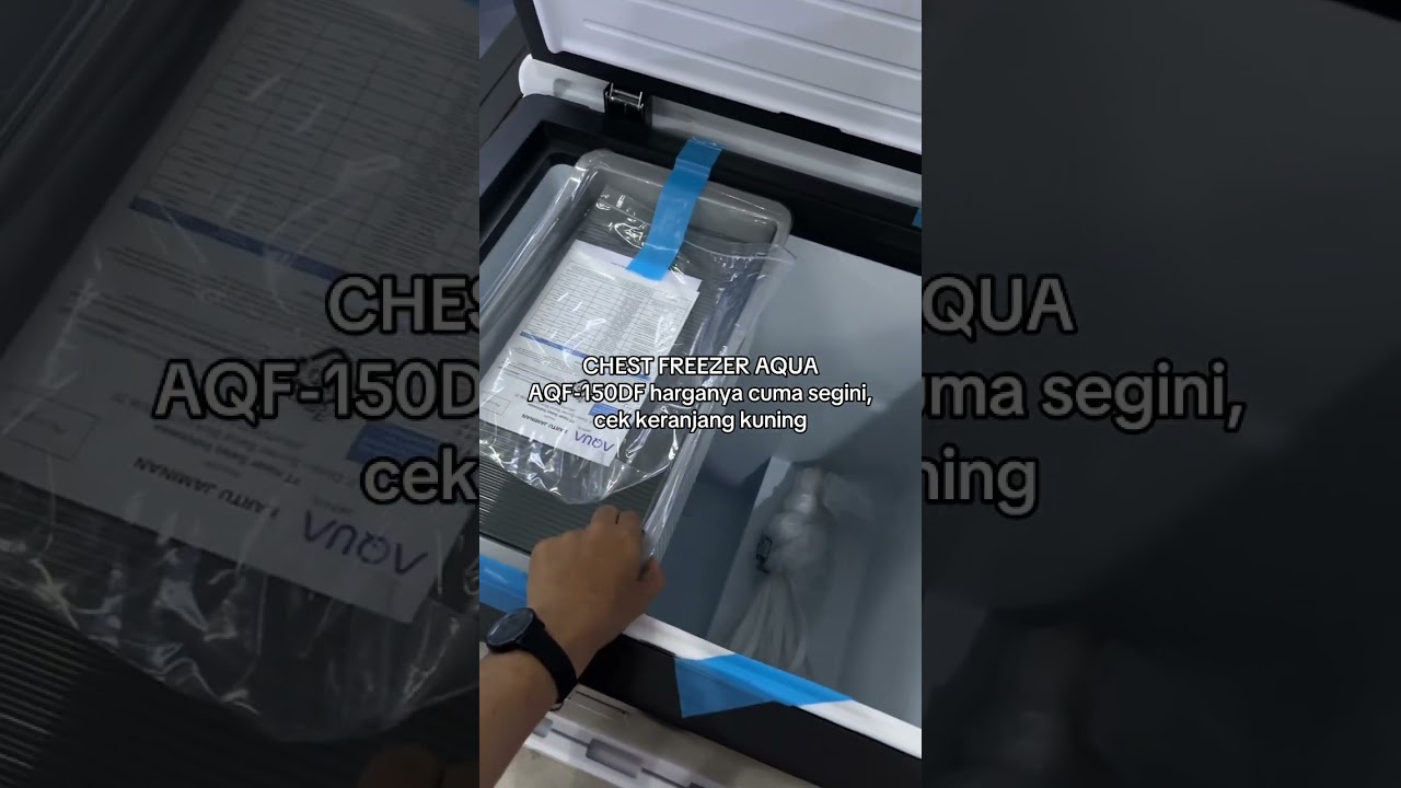 CHEST FREEZER AQUA 