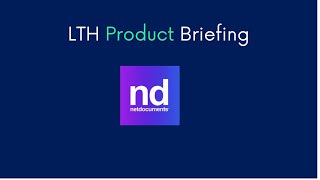 Famous LTH Product Briefing - NetDocuments PatternBuilder MAX Net Worth