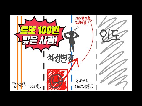 차선 위에 누워서 자는 사람 <strong>본적</strong> 있으십니까?