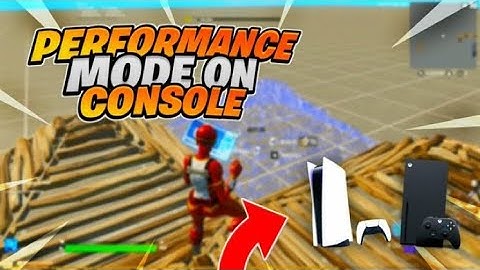 *NEW* HOW TO GET PERFORMANCE MODE ON CONSOLE (BUBBLE RAP + MOBILE BUILDS!) PS4/XBOX/PS5 TEST