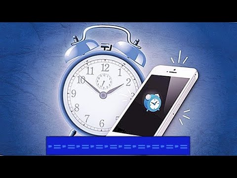 Поставь мелодию для будильника