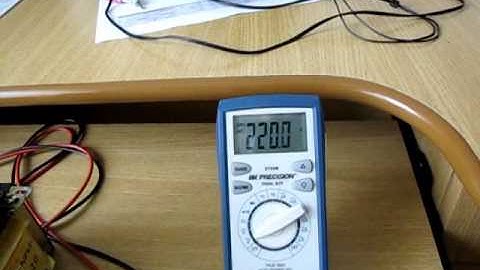 Isolation transformer built