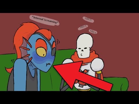 you-will-laugh-within-15-seconds-papyrus-&-undyne-insane-undertale-comic-dub-compilation!