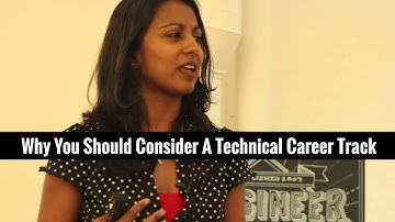 Lesson One: Why You Should Consider a Technical Career Track | Poornima Vijayashanker
