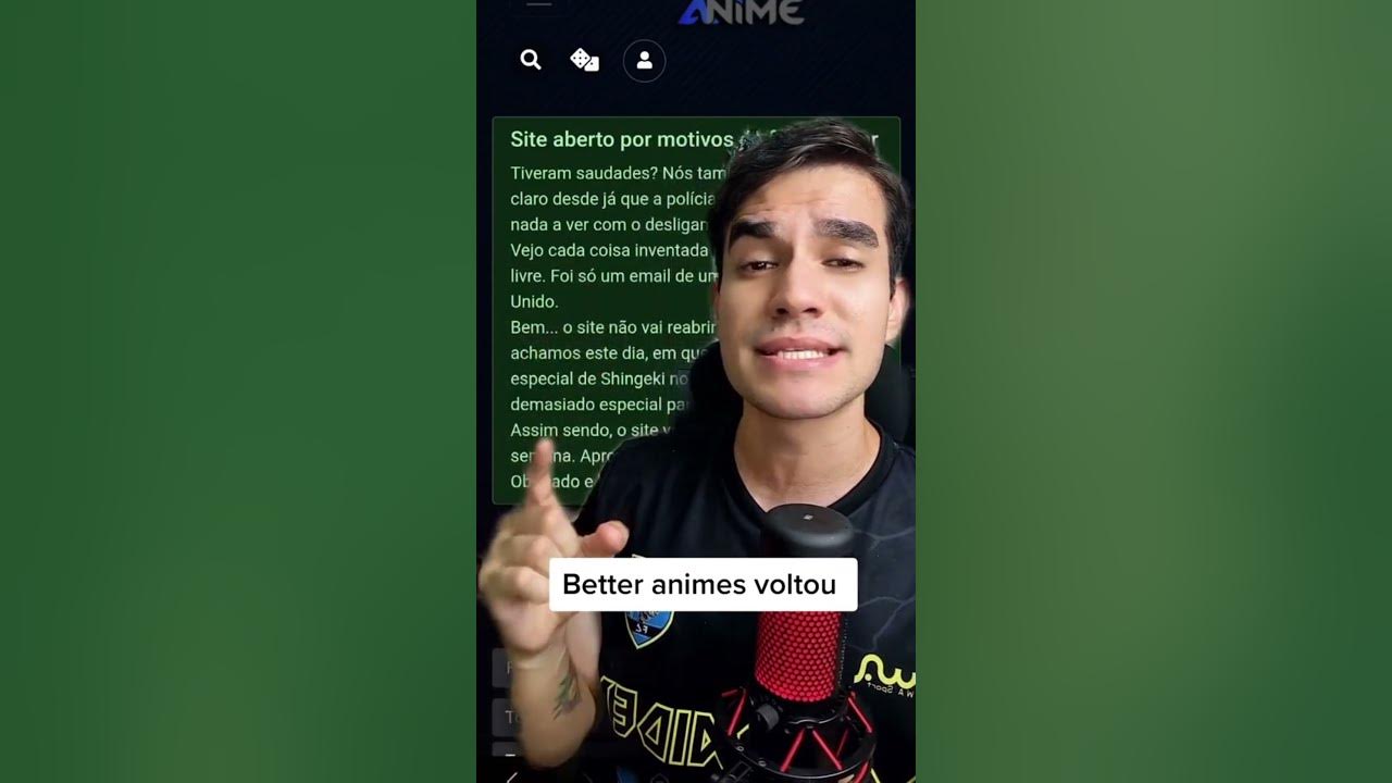 BETTER ANIME VOLTOU #anime #shorts #betteranime 