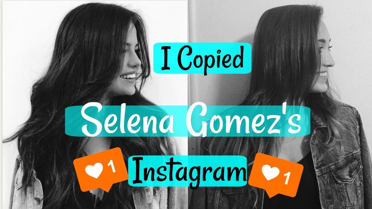 I Copied Selena Gomez's Instagram For A Week!