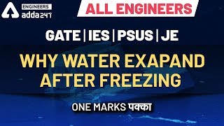 Why water expand after freezing