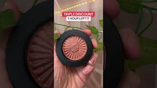 RUNNNNNN and get the TRIPLE DISCOUNT on the Bare Minerals Blonzer ☀️ #bareminerals