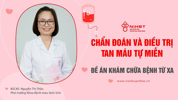 Nguyên nhân bệnh tan máu