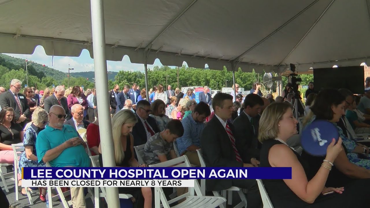 Ballad Health holds Lee County Community Hospital ribbon-cutting - YouTube
