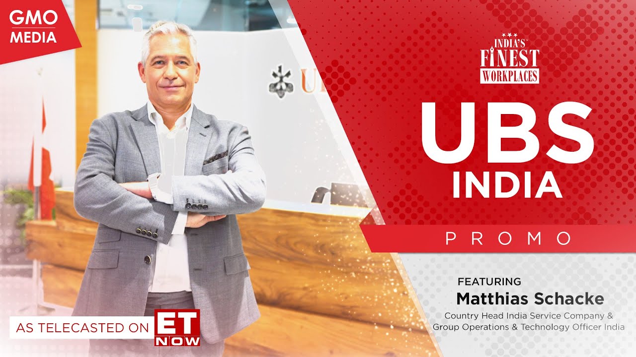 India's Finest Workplaces: Season 4 - UBS India on ET Now - PROMO - YouTube