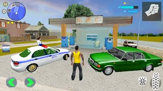 Village Bus and Taxi Driver Simulator #19 - City Gangster Sim - Android Gameplay