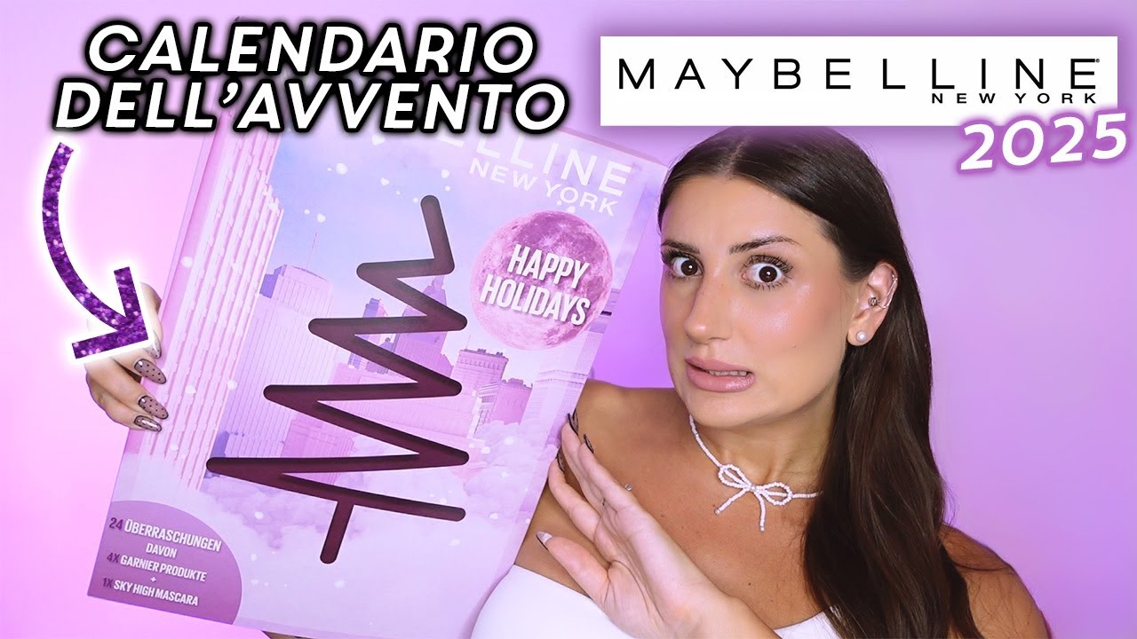CALENDARIO DELL’AVVENTO MAYBELLINE 2025 🎁
