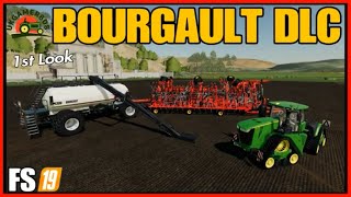BOURGAULT DLC & John Deere 9RX fs19 farming simulator 19 New DLC