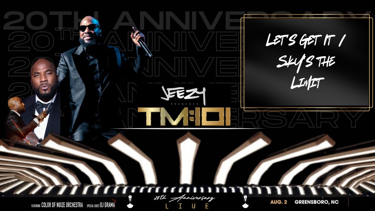 Jeezy | Let’s Get It/Sky’s The Limit | TM:101 Live 2025 (Greensboro, NC)