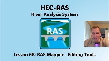 HEC RAS Lesson 68 - RAS Mapper - Editing Tools