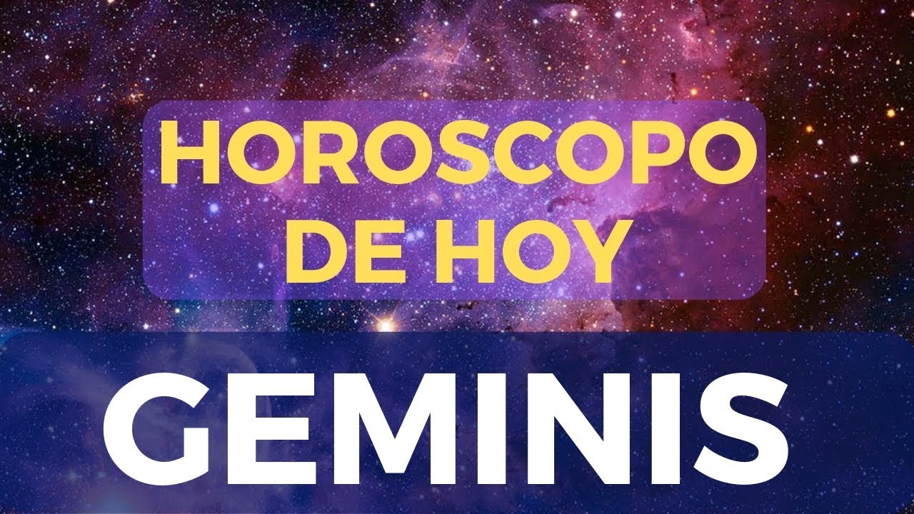 Horoscopo de hoy geminis - (13 de abril 2019) ♊ ♊ ♊ - YouTube