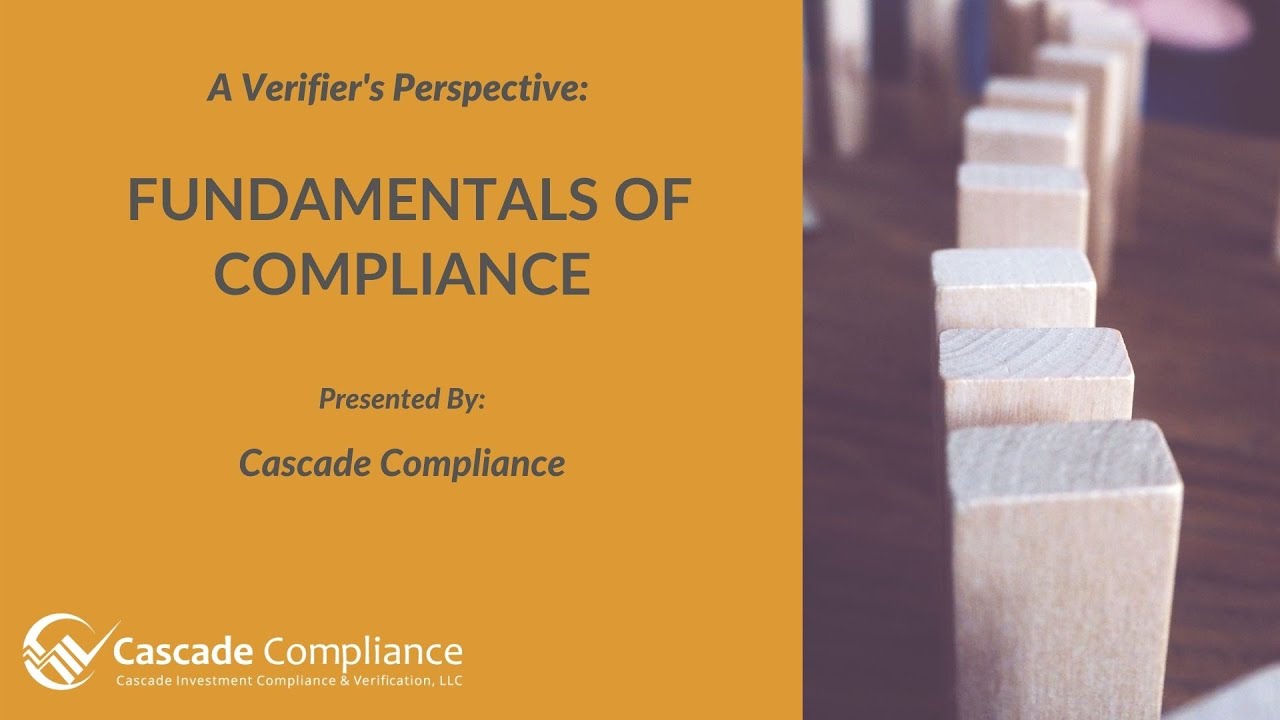 Fundamentals of Compliance YouTube
