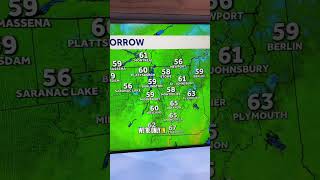 Turning cooler and less humid Wednesday as cold front moves into Vermont and New York (5.20.26)