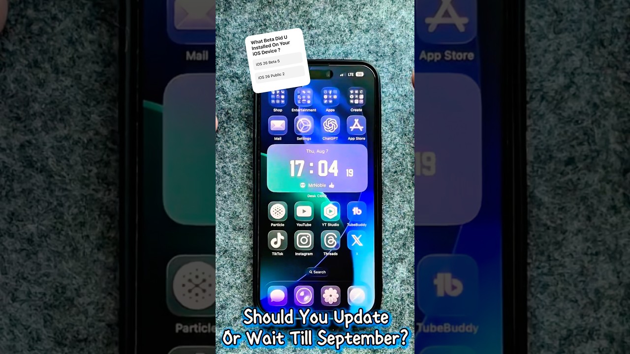iOS 26 Beta 5/ Public Beta 2: Whats New?